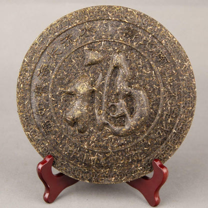 Puerh Tea Craft Ornaments Carving Craft Tea Cake The Horse Ancient Road Gift Cha