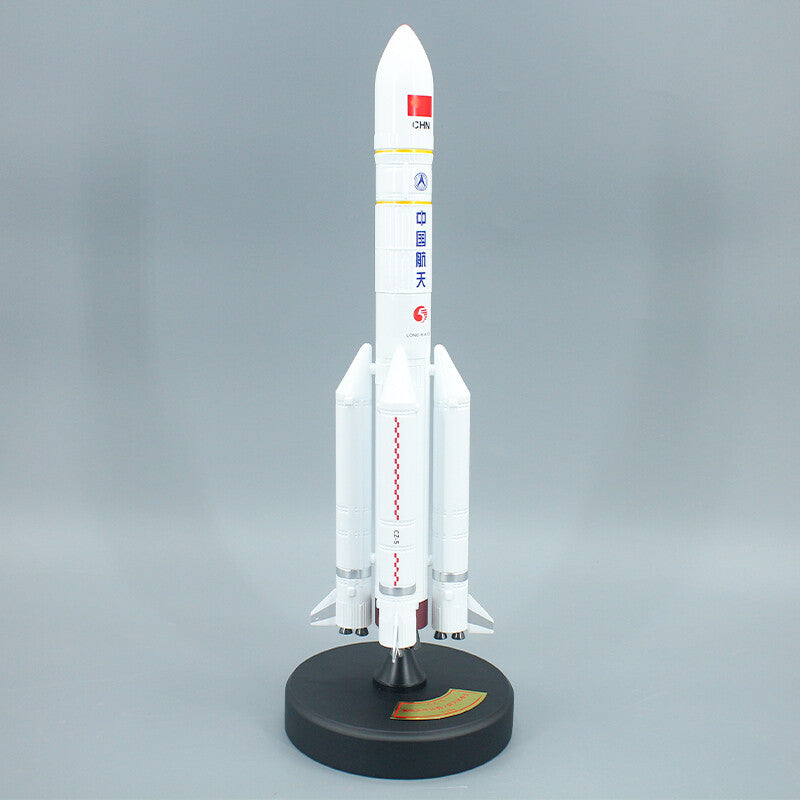 1:200 33CM China Long March CZ-5 Carrier Rocket Diecast Aerospace Model
