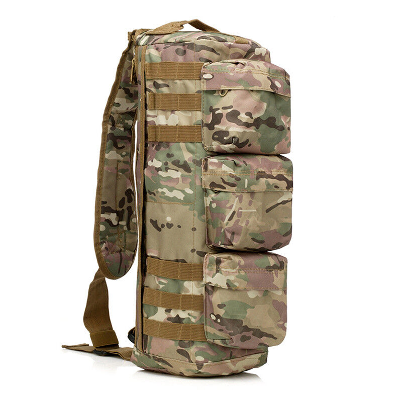 Metal Detector Camo Bag Storage Zipper Pocket Heavy Duty Detecting Carrying Case