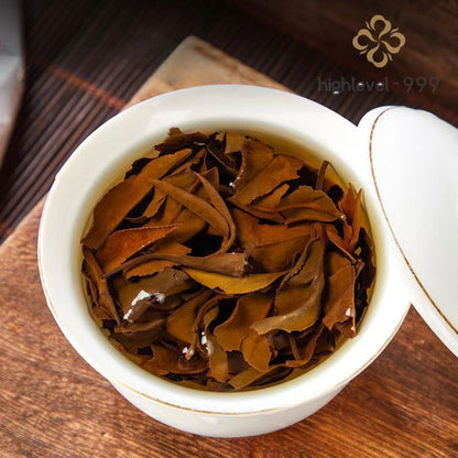 200g 2023 Aged White Tea Cake Menghai Yunnan Big Leaf Compressed Tea