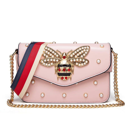 Luxury Metal Women Handbag Bag Fashion Mini Purse Chains Crossbody Messenger Bag