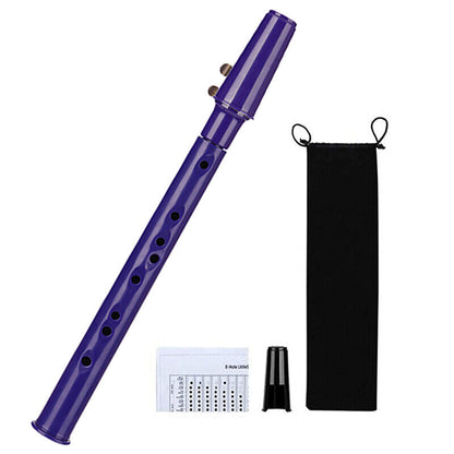 8 Hole Mini Portable Saxophone Pocket Sax C Key Instrument with Carrying Bag