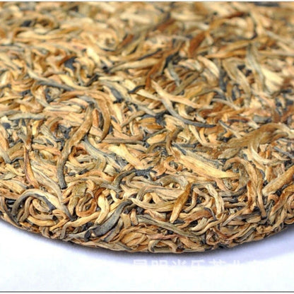 YUPIN Golden Bud Dian Hong Tea Yunnan Dianhong Black Tea Honey Fragrant 357g