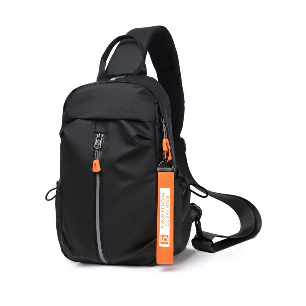 Men Women Sling Bag Chest Fanny Packs Cross Body Small Shoulder Travel Backpack