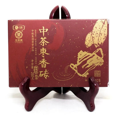 2018 CHINATEA Jujube Fragrant Brick Pu'er Tea Zhong Cha Yunnan Ripe Puer 250g