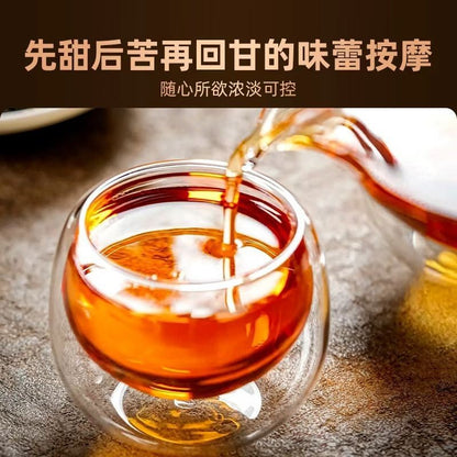 80g Pu'er Tea, 2025 Xiao Bingdao Premium Ancient Tree Ripe Loose Pu'er tea