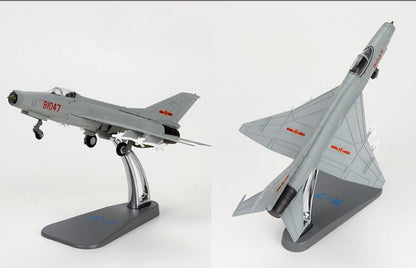 Terebo China Chengdu J-7 Fighter Fishbed 1/72 diecast plane model aircraft