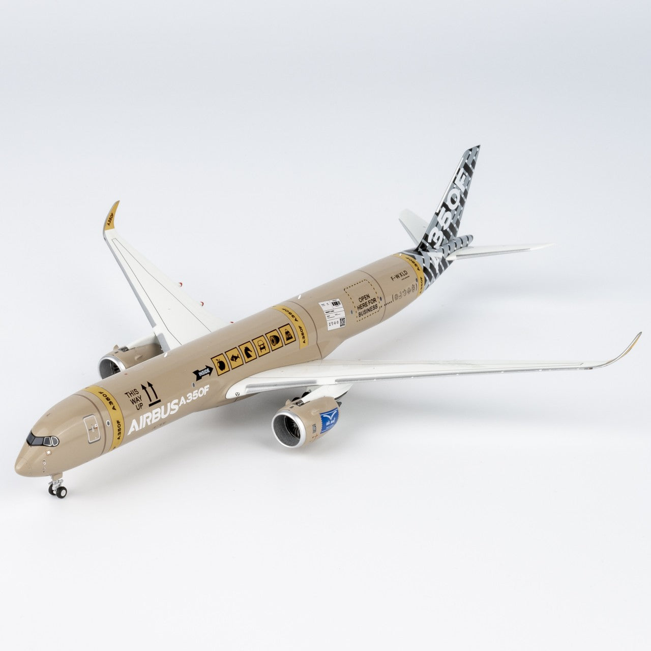 1:400 NGmodels Airbus A350-900F F-WXLD Passenger Airplane Diecast Plane Model