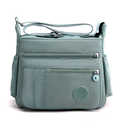 Handbag Luxury Nylon Shoulder Bag 29*12*22CM Polyester Handbag Tote Purse Blue