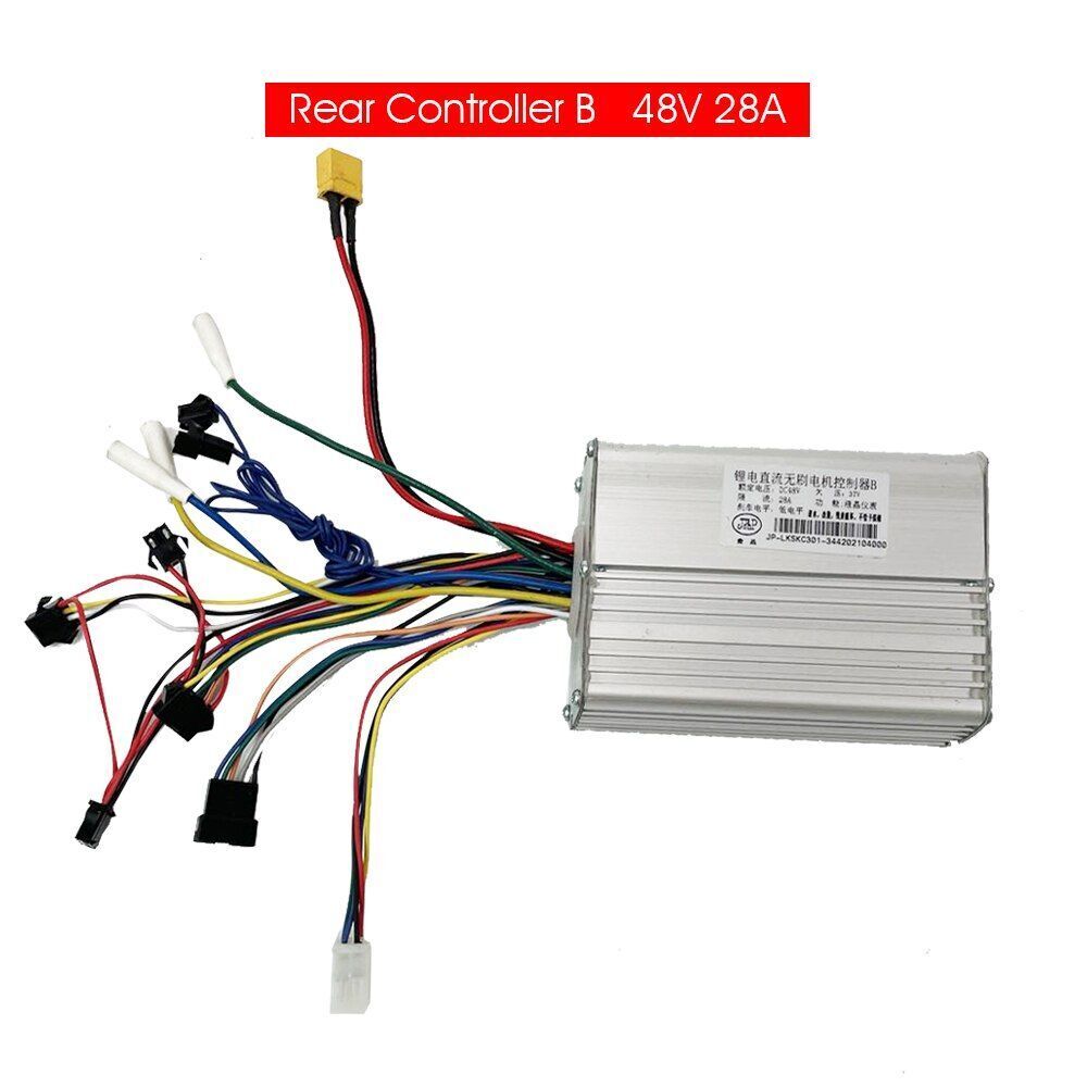 48V 28A Dual Motor Electric Scooter Controller Display Accelerator Spare Parts