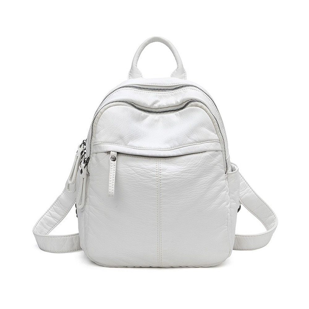 Luxury Women Backpacks Synthetic Leather Shoulder Travel School Bags 25*12*30 CM