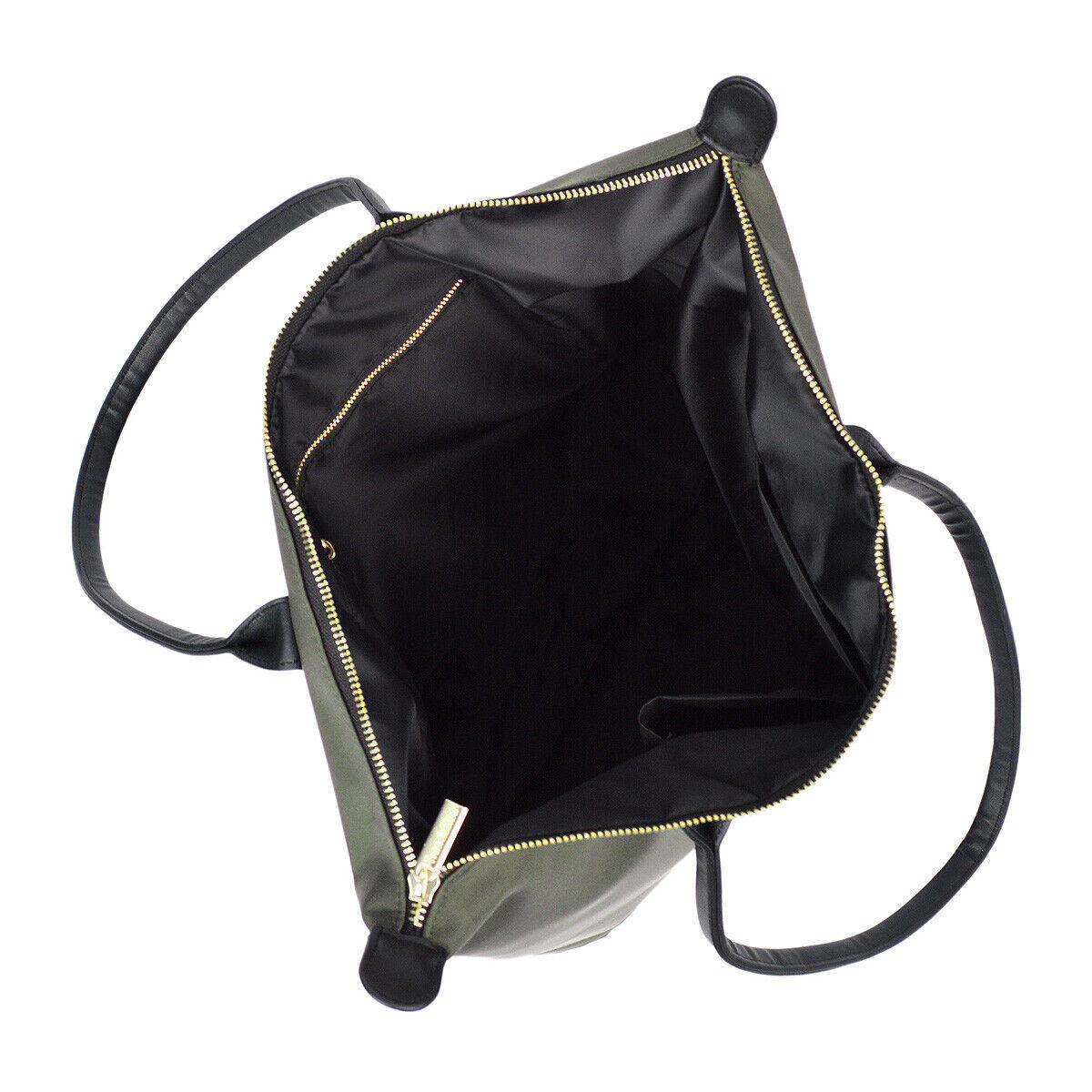Premium Large Nylon Tote Water Resistant Top Zip Shoulder Bag Handbag