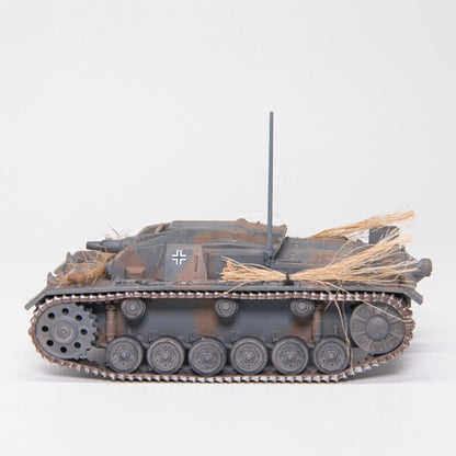 1/72 Dragon 63284 German No.3 Assault Gun Tank Type A With Straw Finished Model