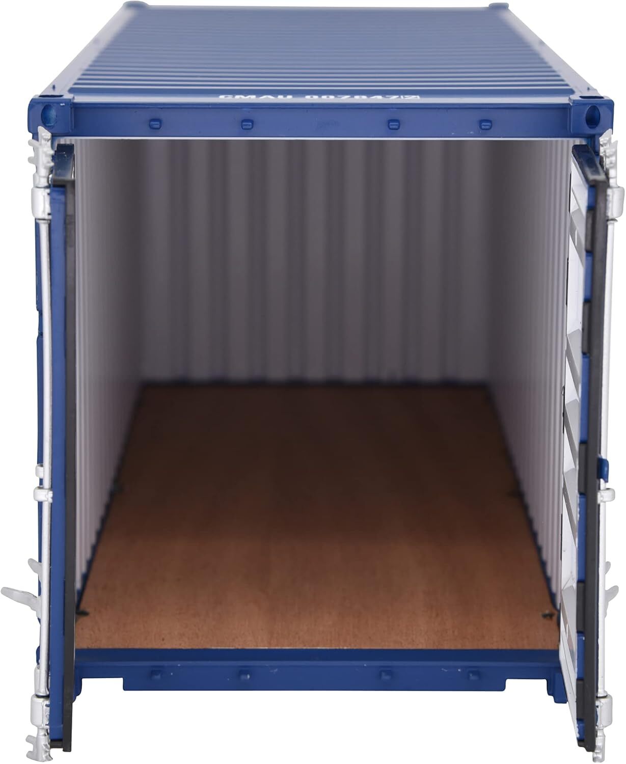1:20 CMA CGM Shipping Container Model Abs Resin & Wood Toy Home Decoration Gift