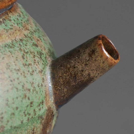 200ml Ceramic Teapots Unique Glazed Gongfu Tea Bronze Green Tea Pot