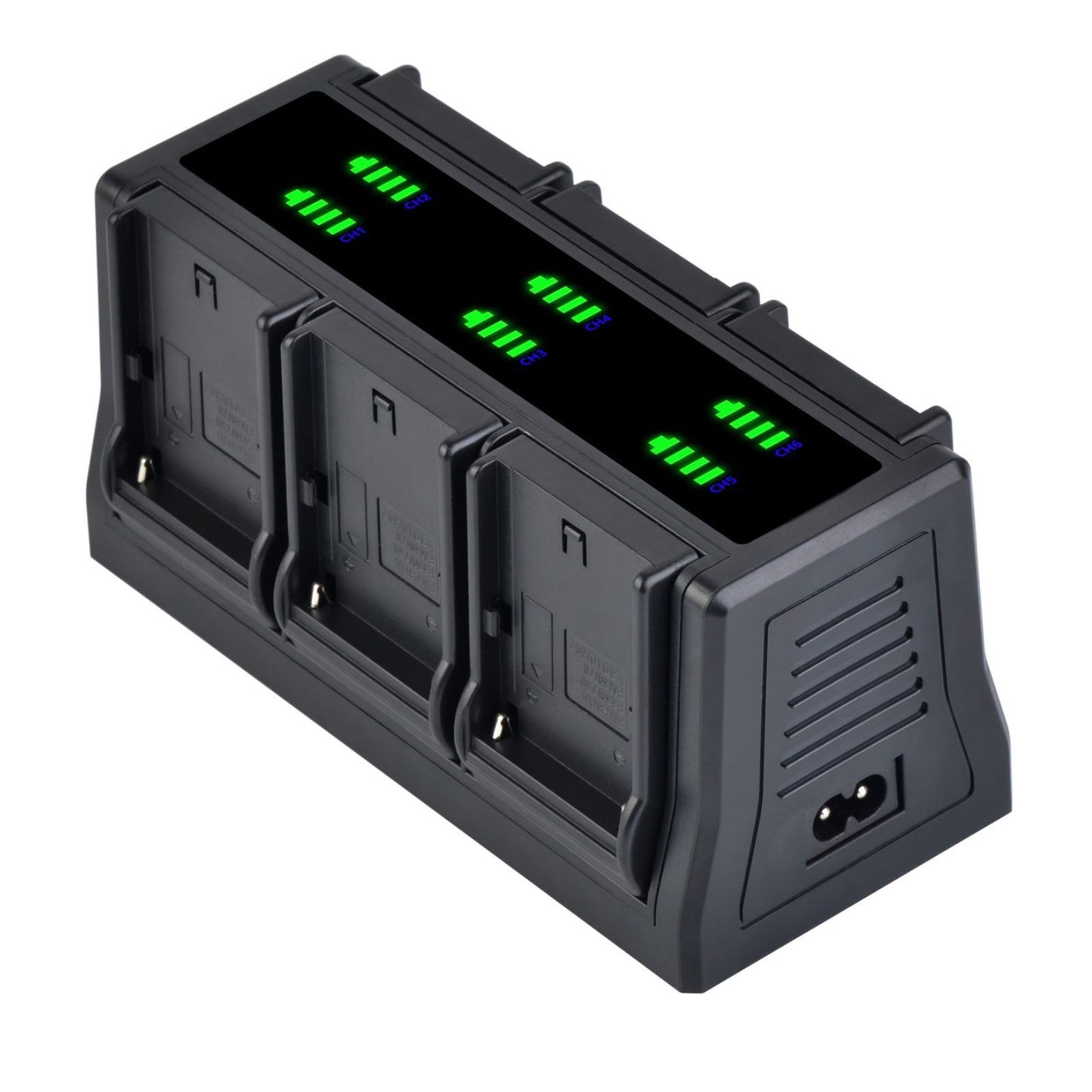 Efficient Battery Charger Base For Sony NP-F Series LED Display