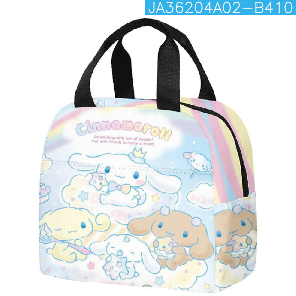 Cinnamoroll Insulated Lunch Bag Handbag Thermal Leakproof Insulated Lunch Box