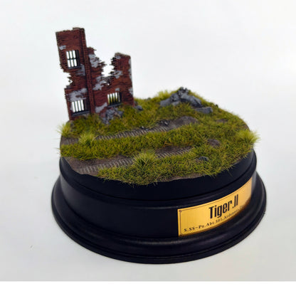 Fingertip Model 1/72 WWII Diorama Base Model Ornament Without Tanks And Figures