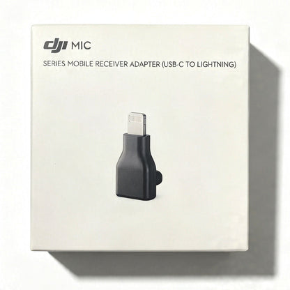 DJI Mic Series Mobile Receiver Adapter (USB‑C to Lightning)