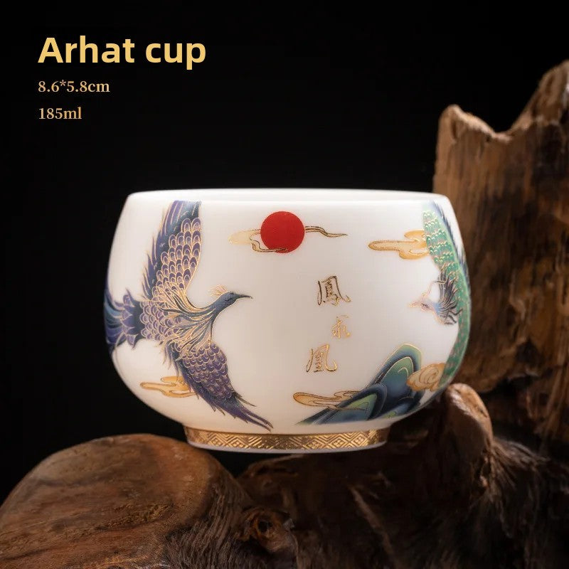1Pc Chinese White Porcelain Master Cup Tea Cup Personal Cup Kung Fu Tea Set