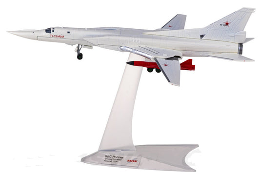 1:200 Herpa Tupolev TU-22M3M Backfire Airplane Diecast Aircraft Plane Model
