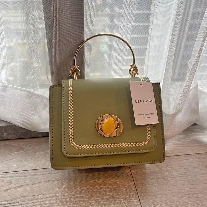Leather Mini Crossbody Bags Summer Shoulder Bag Short Handle Phone Purse Handbag