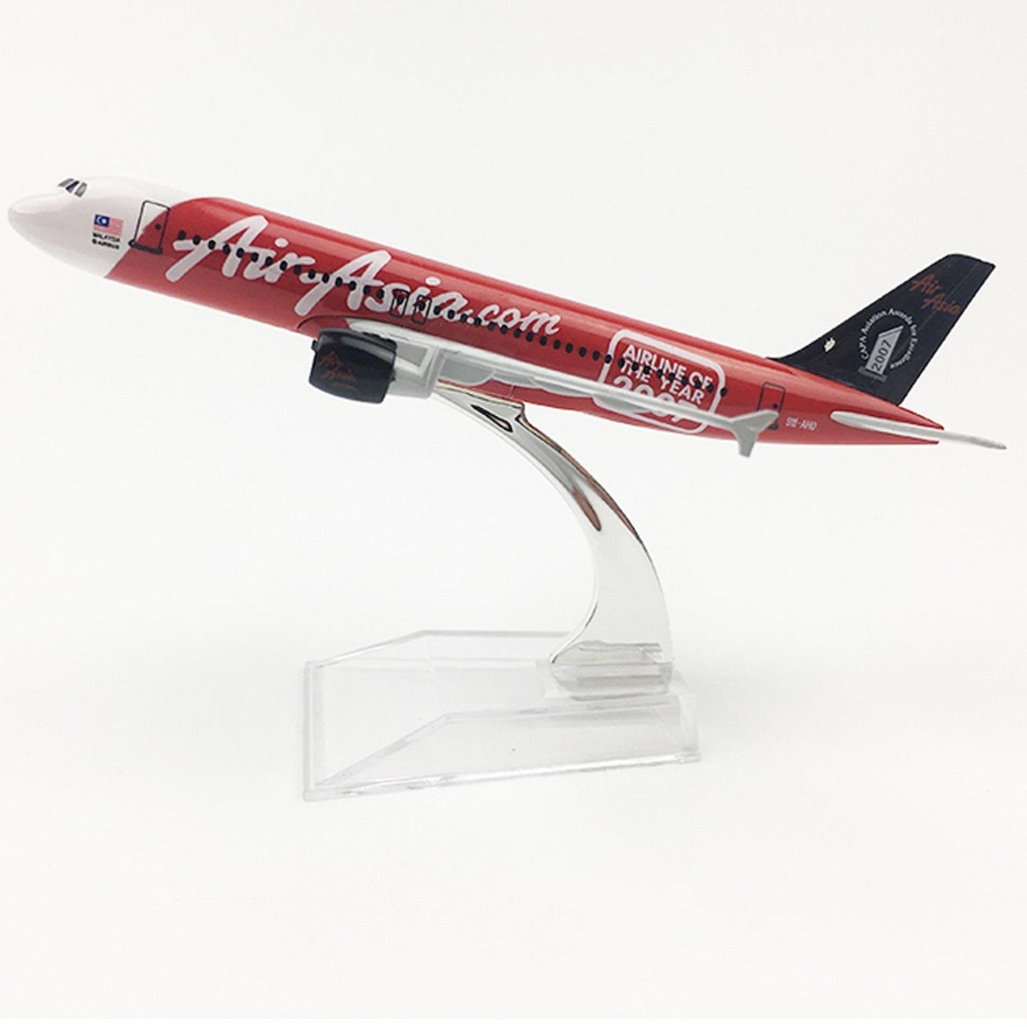 1:400 15cm Aircraft Asia 2007 A320 Best Alloy Plane Model Airplane Display Gift
