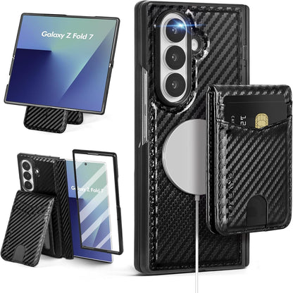 Compatible with Magsafe Detachable Magnetic Samsung Galaxy Z Fold 7 Phone Wallet