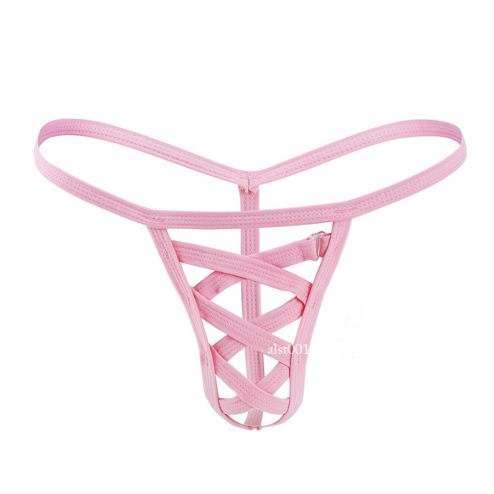 Sexy Mens G-String Underwear Jockstrap Pouch Bikini Briefs T-back Thong panties
