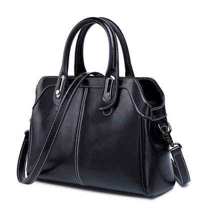 Women Handbag Genuine Leather Hobo Satchels Tote Crossbody Shoulder Bag Purse