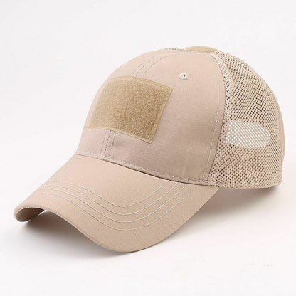Tactical Hat Camouflage Sunscreen Outdoor Sport Hunting Camping Hiking Cap Brown