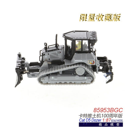 1:87 DM D5 Dozer Bulldozer Construction Machine Equipment Vehicles Diecast Model