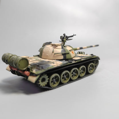 1/72 Chinese Type 59 main battle tank model camouflage coating