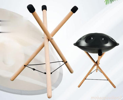 Handpan Drum Stand Bracket Is Foldable and Portable HomeDesign
