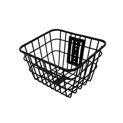 Scooter Front Rear Storage Carryings Hanging Basket Stainless Head Handle Basket