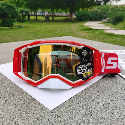 Motorcycle Windshield for Goggles Ski Goggles Windproof Dustproof Skiing Riding