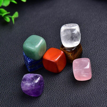 Natural Larger Particles Cube Crystal Polished Reiki Healing Crystals Gemstones