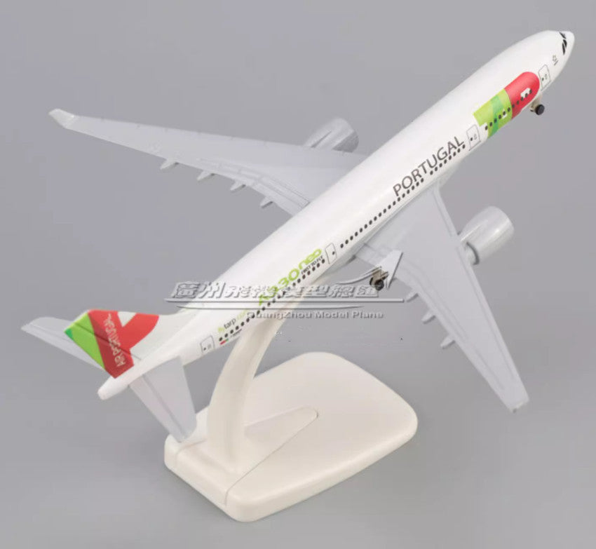 20CM TAP PORTUGAL AIRBUS A330 Passenger Plane Airplane Diecast Aircraft Model