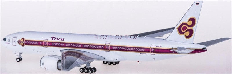 for Phoenix for Thai Airways for Boeing 777-200 HS-TJC 1:400 Airplane Model
