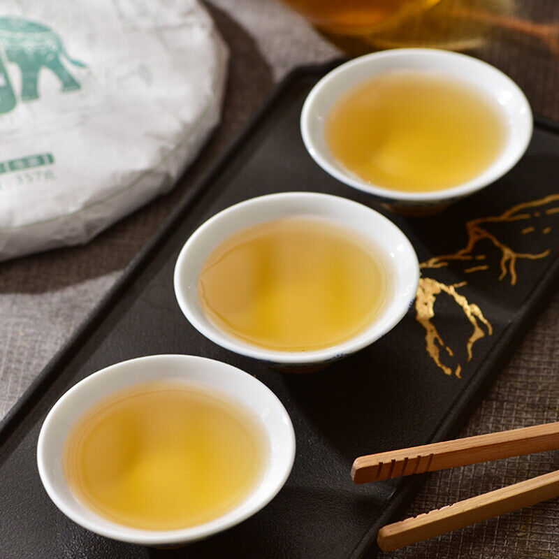 357g Yunnan Spring Pu-Erh Tea Natural Big Leaf Pu'er Green Tea Health