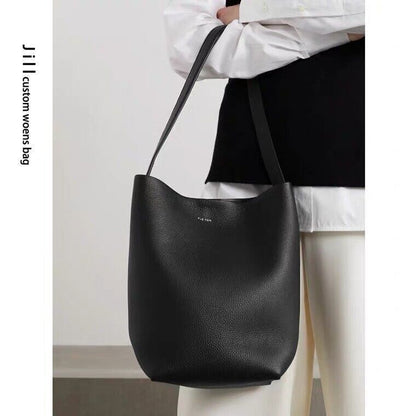New The Row large-capacity bucket bag niche casual handheld shoulder Tote bag