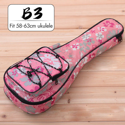 Waterproof Padded Ukulele Backpack Protective Storage Bag Mandolin Carry Case
