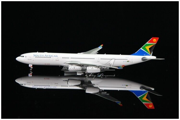 1:400 Phoenix South African AIRBUS A340-300 Passenger Airplane Diecast Model
