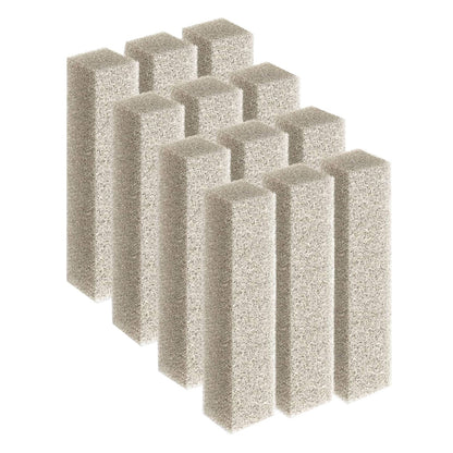12PCS Aquarium Ammonia Filter Pads For SmartClean 10-20 Gallons Power Filter
