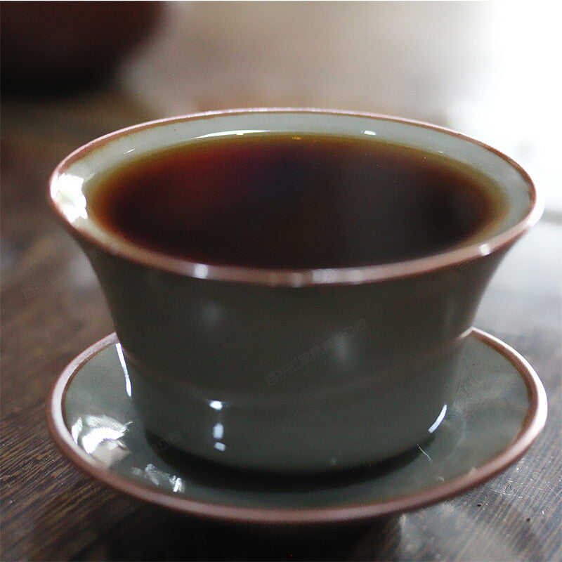 2006 MengHai BOYOU PUER BING TEA 0508M Aged Pu Erh Pu Er Ripe Shu Cake 357g