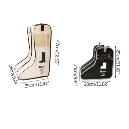 Home Use Boots Storage Bag Simple Design Dust-proof Female Travel Boots Shoe Bag