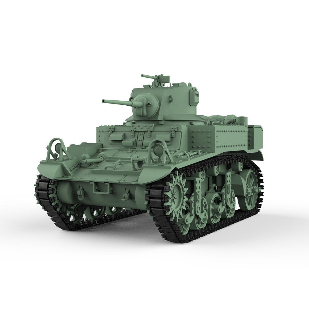 SSMODEL SS16505 1/16 Military Model Kit US M3A1 Stuart Light Tank