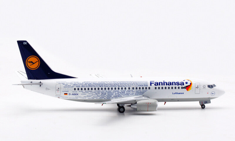 1:200 JC Wings Fanhansa BOEING 737-300 Passenger Airplane Diecast Aircraft Model