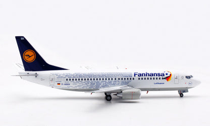 1:200 JC Wings Fanhansa BOEING 737-300 Passenger Airplane Diecast Aircraft Model