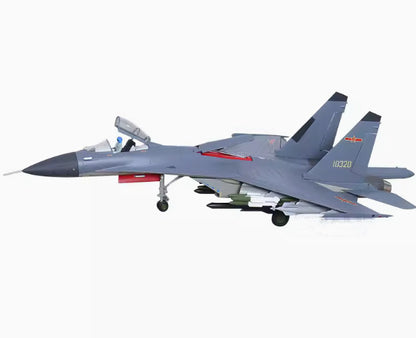 1:32 76CM China J-11B Fighter Jet Airplane Diecast Military Aircraft Plane Model
